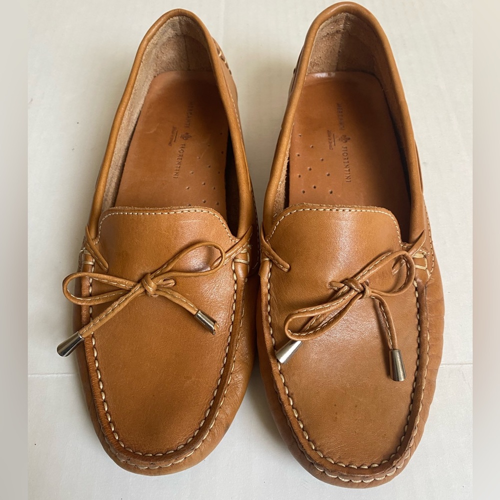 Mercanti Fiorentini Leather Driving Loafers – Size 8.5B – Very Good Condition